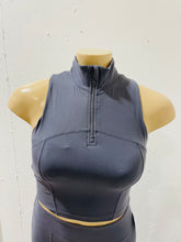 Load image into Gallery viewer, BUTTER CROPPED HALF ZIP TOP

