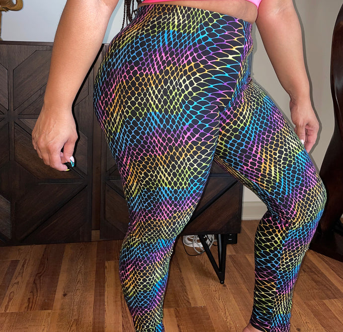 Women's colorful yoga sportswear leggings